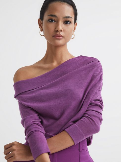 Reiss off top shoulder sweater