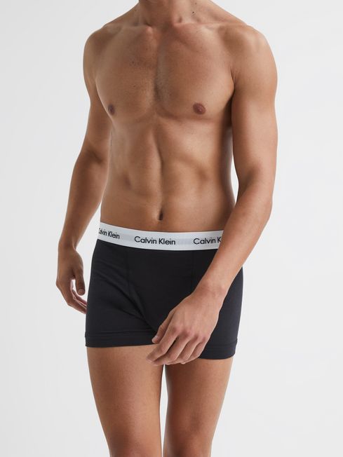 Calvin Klein Black Calvin Klein Underwear 3 Pack Trunks REISS Rest of Europe