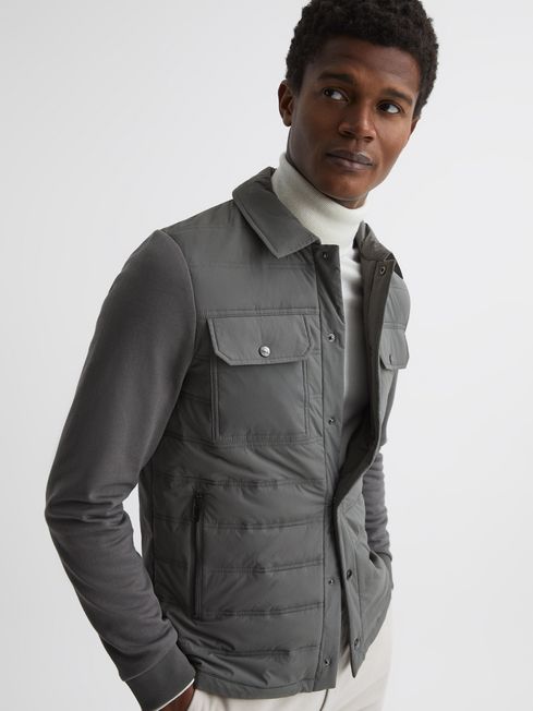 Reiss quilted deals jacket