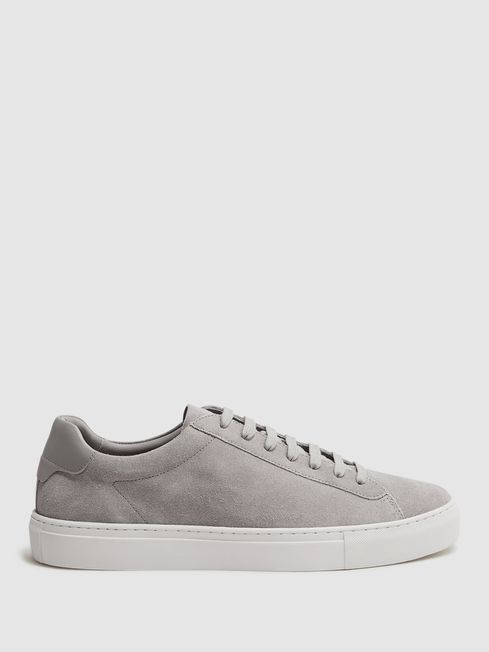 Grey suede trainers new arrivals