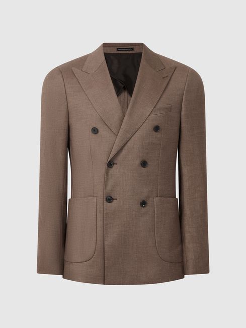 reiss tobacco blazer