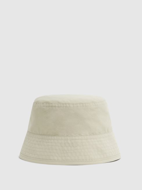 Private White Bucket Hat