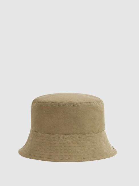 Private White Bucket Hat