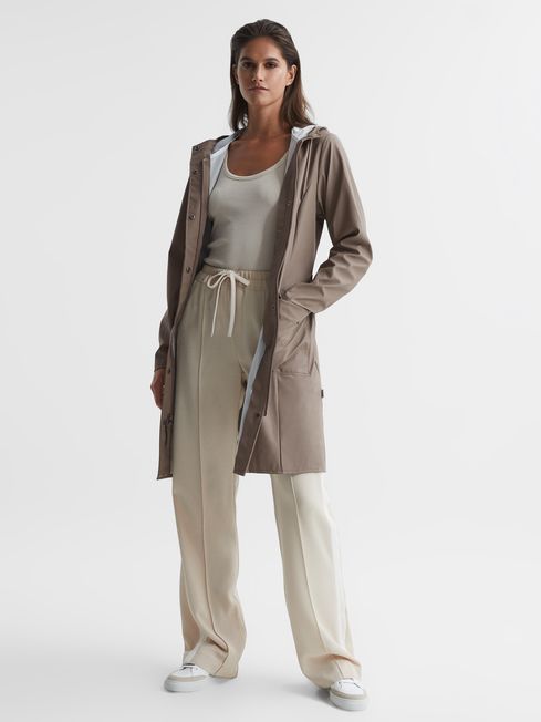 Reiss Taupe Rains Trench Coat