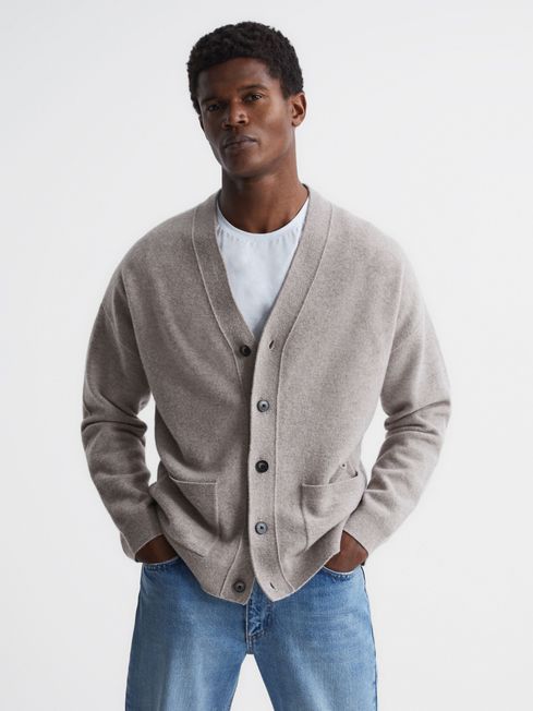 Reiss cardigan mens new arrivals
