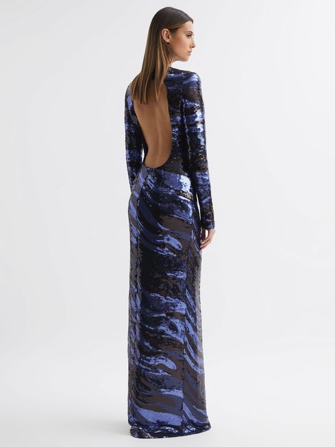 Reiss sequin dress discount