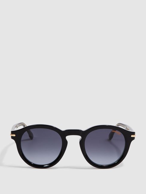 Carrera Eyewear Round Tortoiseshell Sunglasses