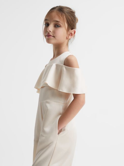 Reiss ivory jumpsuit hotsell