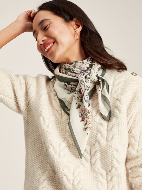 Printed hotsell square scarf