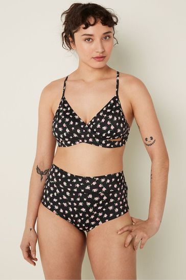 High waisted sales bikini floral