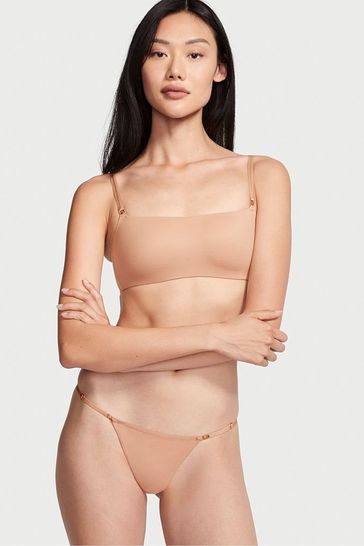 Victoria's Secret Sweet Nougat Nude Smooth Thong Knickers