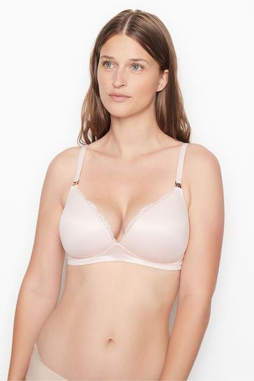 Victoria's Secret Champagne XDYE Nude Smooth Lightly Lined Non Wired Nursing Bra