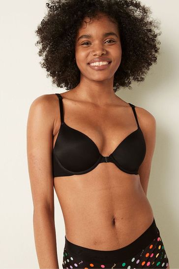 Buy Victoria's Secret PINK Smooth Front Fastening Push Up T-Shirt Bra from  the Victoria's Secret UK online shop