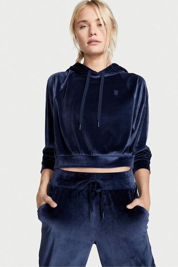 Buy Victoria s Secret Velour Lounge Hoodie from the Victoria s