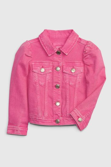 Retro Casual Korean Loose Fashion Lapel Womens Pink Denim Jacket Coat Tops  Girls | eBay