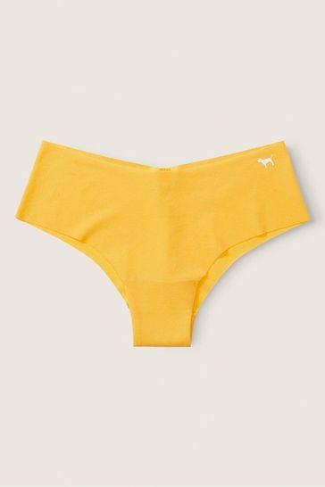 Victoria's Secret PINK Maize Yellow No Show Cheeky Knickers