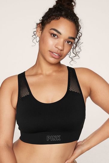Buy Victoria's Secret PINK Seamless Lightly Lined Low Impact Racerback  Sports Bra from the Victoria's Secret UK online shop