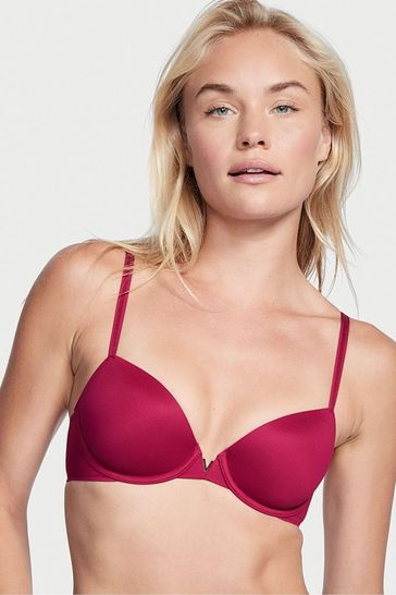 Victoria's Secret Claret Red Smooth Lightly Lined Demi Braa