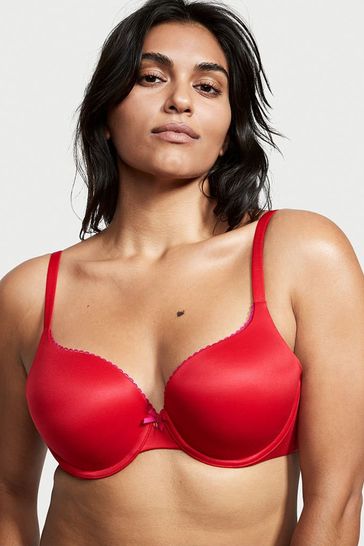 Victoria's Secret Lipstick Red Smooth Full Cup Push Up Bra