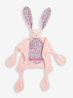 Personalised Ditsy Floral Bunny Comforter in Ditsy Floral Bunny