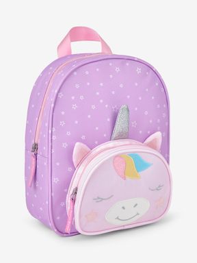 Purple Unicorn Character Backpack