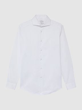 Cotton Twill Slim Fit Shirt