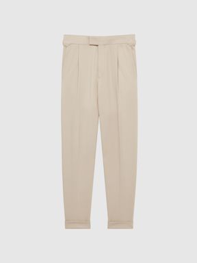 Relaxed Fit Twill Trousers