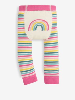 Pink Rainbow Stripe Baby Leggings
