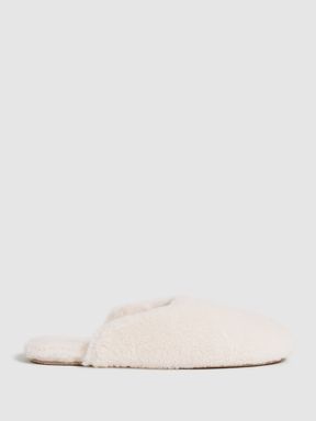 Faux Shearling Slippers