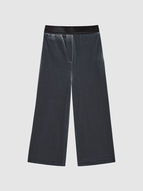 H and m velvet trousers online