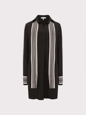 Reiss Ellie Side Stripe Mini Dress - REISS Rest of World