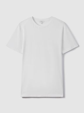 Crew Neck T-Shirt in White