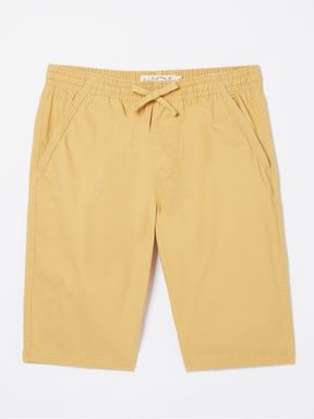 Yellow Seaton Pull-On Shorts