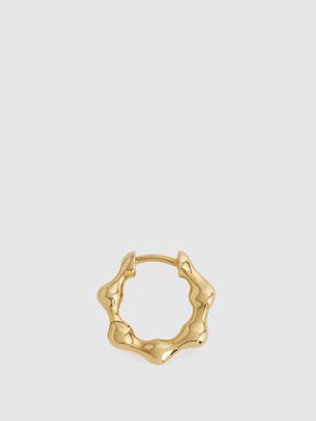 Maria Black Huggie Earring