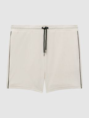 Towelling Drawstring Shorts