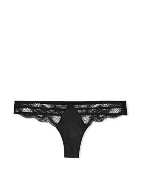 Black Thong Lace Thong Knickers