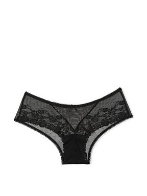 Black Lace Cheeky Knickers