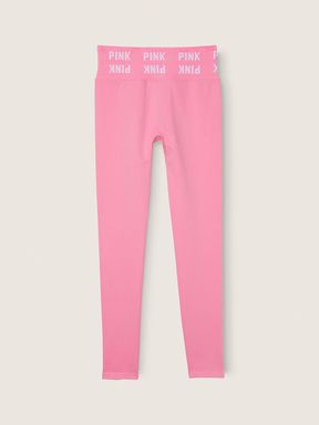 Dreamy Pink Seamless HighWaist Full Length Tight