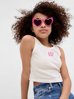 Barbie Arch Logo Cropped Vest - Kids