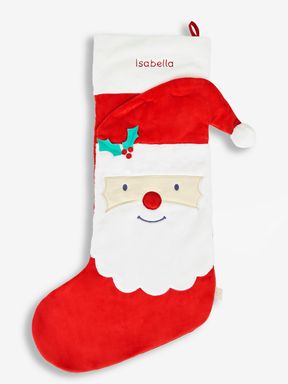 Personalised Extra Large Plush Father Christmas Stocking
