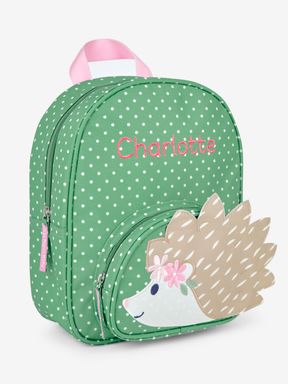 Personalised Hedgehog Backpack