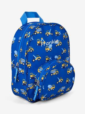 Personalised Construction Print Rucksack