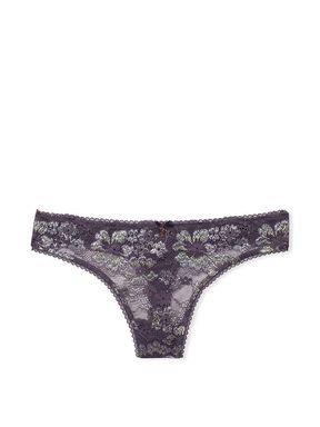 Tornado Grey Lace Thong Panty