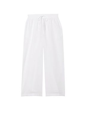 White Linen Trousers