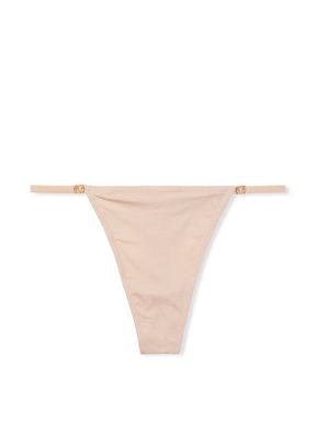 Champagne Nude Smooth Thong Knickers