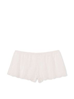 Coconut White Lace Short Knickers