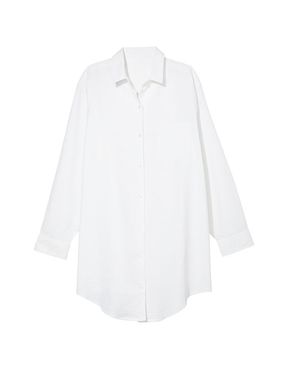White Linen Cover Up