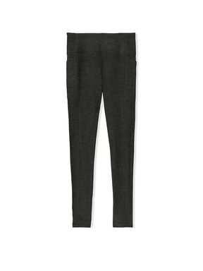 Black Grey Onyx Heather High Waist Legging