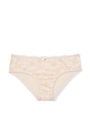 Champagne Nude Lace Hipster Knickers