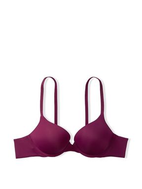 Burgundy Purple Bombshell Addcups TShirt Push Up Bra